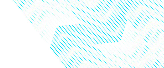 Poster - Vector abstract digital technology futuristic motion lines effect background