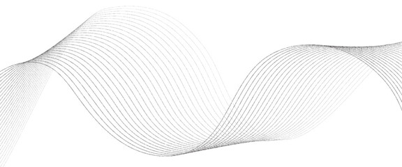Poster - Vector grey with dynamic waves for business design with modern backdrop design for business, presentation, banner.