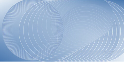 Poster - Gradient abstract background with circular line patterns. dynamic shape blue vector eps10