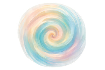 Poster - Pastel colors blending softly, forming ethereal watercolor-like pattern with translucent backdrop, conveying subtle elegance and delicate visual harmony