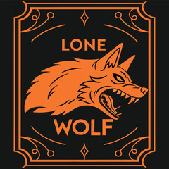Poster - Stylized symmetrical emblem design featuring a prominent head suitable for logos branding or decorative elements incorporating a balanced composition with potential use in banners and