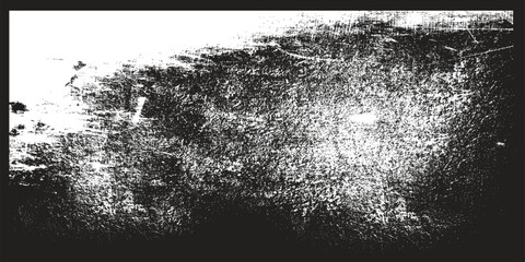 Poster - Distressed overlay texture. Grunge background. Rough black and white texture vector. Abstract textured effect. Vector Illustration. Black isolated on white background.eps8
