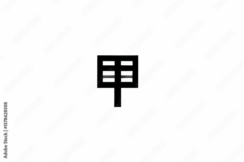 Solar Panel Icon Renewable Energy Graphic Small Pole Design Sustainable ...