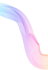 Poster - Creative line art. Colourful waves with lines created using Blend Tool jpg Design elements. Wave of many lines, angle lines. Abstract vertical wavy stripes on white background isolated