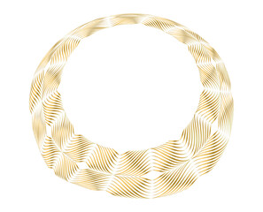 Aufkleber - Wave of many purple lines circle ring. Abstract vertical wavy stripes on white background isolated. jpg Design elements circle