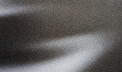 Leinwandbilder - gradient grey black white monochrome background abstract color grain texture noise surface grainy