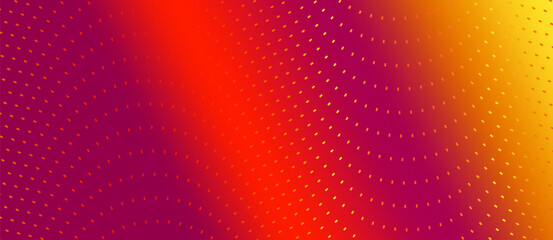 Aufkleber - Abstract art geometric colors gradient background with waves dots and transition design