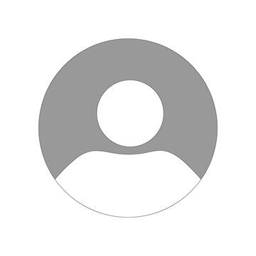 Default Avatar profile icon transparent . Social media User  icon . isolated on white background. vector illustration. EPS 10 . 