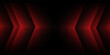 © syafira - 3D black red techno abstract background overlap layer on dark space with glowing lines decoration. Modern graphic design element rhombus style concept for web, poster, flyer, card, or brochure cover