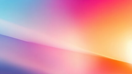 Poster - Vibrant abstract gradient background showcasing a blend of colors with smooth transitions