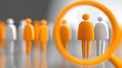 Poster - Individual standing in front of engaged group of people representing leadership and team interaction in business setting