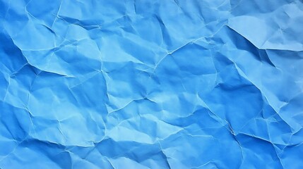 Poster - Abstract textured light blue background with paper folds perfect for design elements