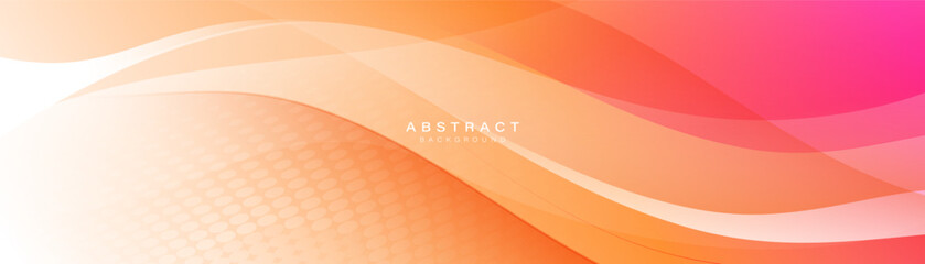 Fototapete - Abstract luminous color gradient wave background. Wavy stripe line design for banner, brochure, poster, cover, website, and header