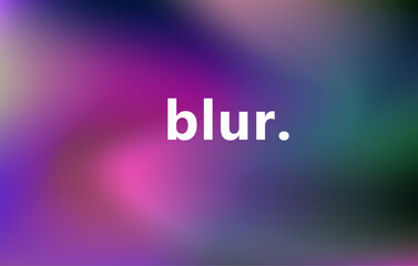 Poster - Vector illustration features a smooth gradient background with rich purple, pink, blue, and green hues, creating a dreamy, abstract effect. Minimalist, modern digital art style.