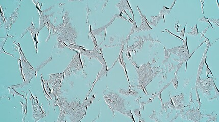 Poster - Textured aquamarine surface with raised pattern creates a unique backdrop design