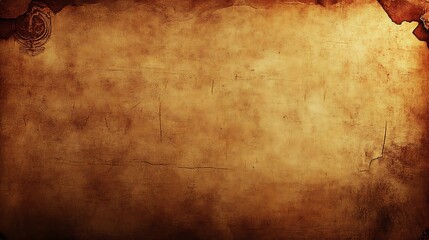 Poster - Vintage scroll texture with aged details and parchment background elements creates a nostalgic