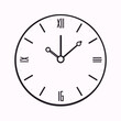 © ashrafkhan - Wall clock showing hours and minutes, a timeless object for tracking business deadlines