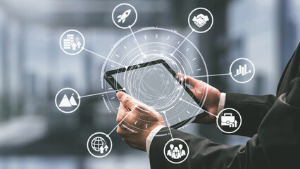 Poster - Business growth strategy, growth planning, business expansion, strategic metrics, and innovation roadmap for continued business growth and business success by 2025 and beyond. Spire