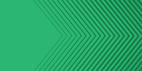 Poster - Green abstract background with geometric shapes gradient color for presentation design. Suit for business, corporate, institution, conference, party