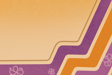 Poster - Colorful abstract design featuring vibrant lines and patterns on a soft background