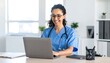 © Berlian - Doctor working on laptop (1)