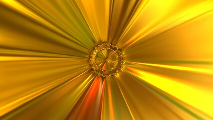 Poster - Abstract Background With Radial Light Rays Animation