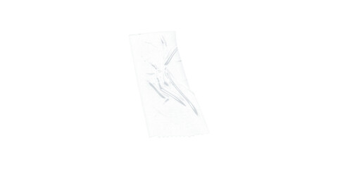 Poster - Isolated image of a light gray object with a slightly distorted shape on a black background