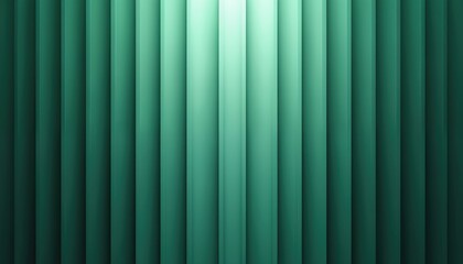 Poster - Elegant abstract background illustration featuring subtle vertical gradient transitioning from emerald green to cerulean. Design sharp, diagonal lines with deep amber, forest green accents, creating