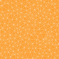 Poster - Minimal geometric background. Multiple repeated inner triangles. Compact triangles size. Solid Color style. Seamless pattern. Awesome vector tiles. Amazing vector illustration.