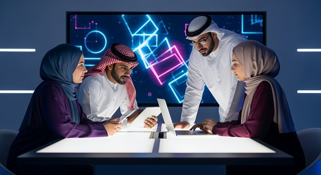 Arab Team Collaboration: Tech Innovation in the Middle East