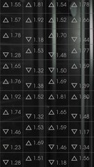 Poster - Animation of stock market over server room