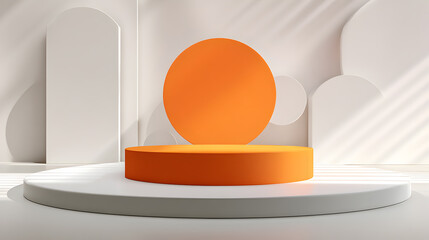 Poster - Empty Circular Stage for Product Showcase
