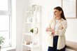 © Pixel-Shot - Portrait of beautiful young woman at home