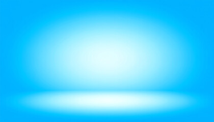 Poster - A soft blue gradient background with a subtle light effect, creating a serene and calming atmosphere ideal for various applications