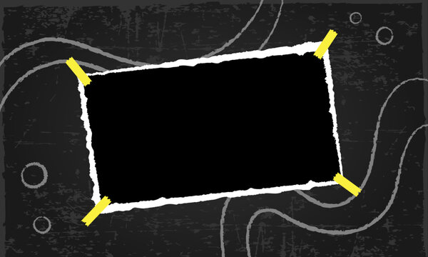 Pop art comic background with square torn paper, grunge and geometric effect. Comic book cartoon speech bubble for text. Cartoon background for text template.