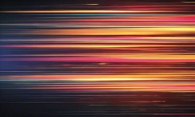 Fototapete - A background of colorful vertical lines with streaks of light and dark colors, creating an abstract and vibrant pattern that evokes the feeling of motion or energy.