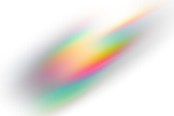 Wall Mural - light leak overlay effect with blur rainbow light leaks,retro noisy film texture light leak flare on