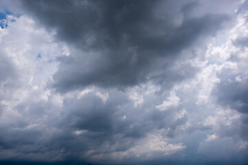 Wall Mural - dark sky with stormy clouds. dramatic sky rain,dark clouds before a thunder-storm,clouds before rain