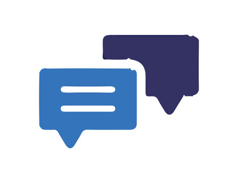 Message text icon. Vector illustration