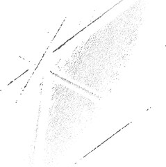 Poster - Diagonal sharp scratch texture with grainy dust effect. Isolated abstract background element for grunge and minimal surface designs.