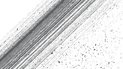 Poster - Diagonal ink stroke texture abstract background. Grunge brush lines with scattered splatter dots. High contrast modern layout for design use.