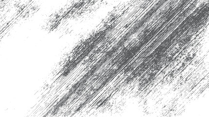 Poster - High detail diagonal grunge stroke texture background. Rough abstract scratch design with dark ink elements. Distressed vintage overlay effect.