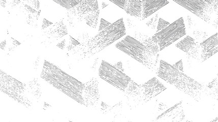 Poster - Distressed chevron halftone texture background. Grunge diagonal lines pattern with abstract worn look. Trendy retro vector for design use.