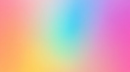 Poster - Multicolored soft gradient background.