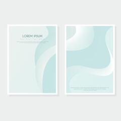 Wall Mural - Creative modern abstract cover page design