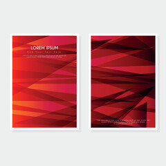 Wall Mural - Creative modern abstract cover page design