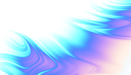 Poster - Blue and purple marble acrylic overlay pattern with a transparent background.