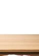 © Roberta - Illustration Empty Brown Wooden Table Top with Wood Texture Surface