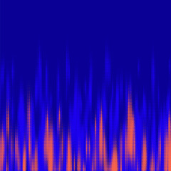Poster - Monochrome round particles on a background. Abstract background. Halftone background.