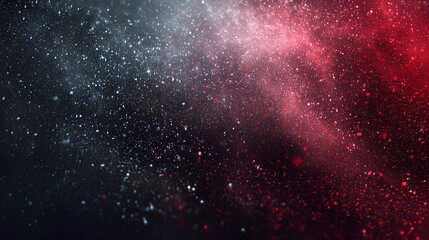 Wall Mural - dark vibrant black red white blurred grainy background, abstract noise texture effect banner backdro